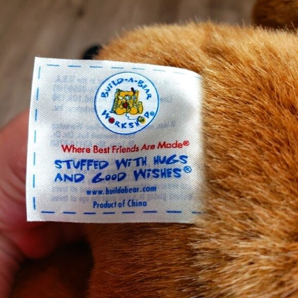 Build A Bear Chocolate Brown Teddy Bear with Black Ears and Nose - Picture 4 of 5